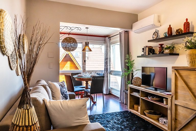 Apartamento Centro de Gramado, Vista Espetacular