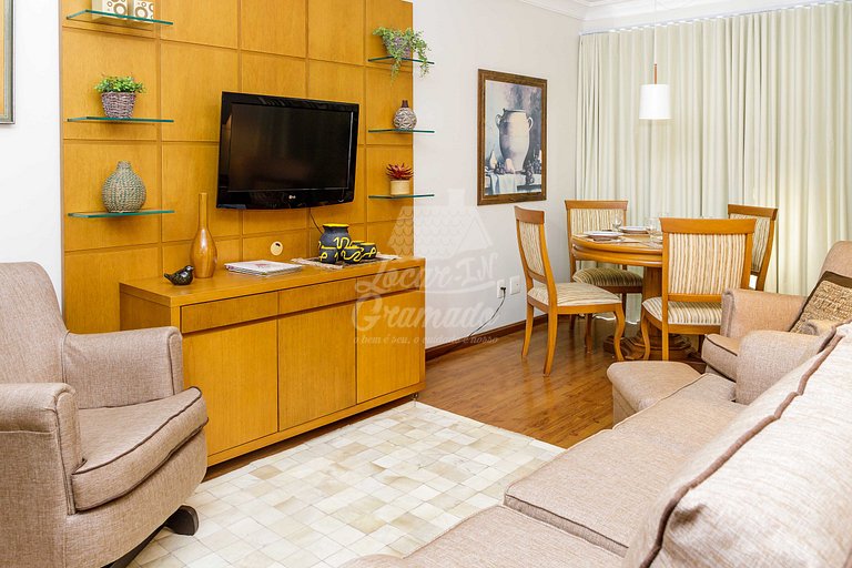 Apartamento Centro, Gramado, 300m da Rua Coberta