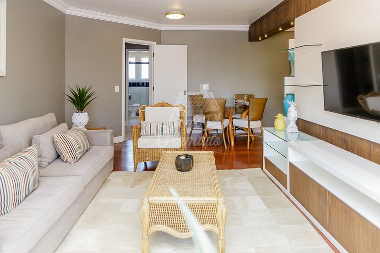 Apartamento Gramado Belíssimo 30m da Rua Coberta