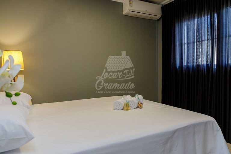 Apartamento Gramado Belíssimo 30m da Rua Coberta