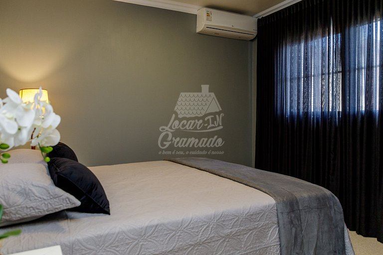 Apartamento Gramado Belíssimo 30m da Rua Coberta