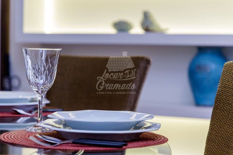 Apartamento Gramado Belíssimo 30m da Rua Coberta