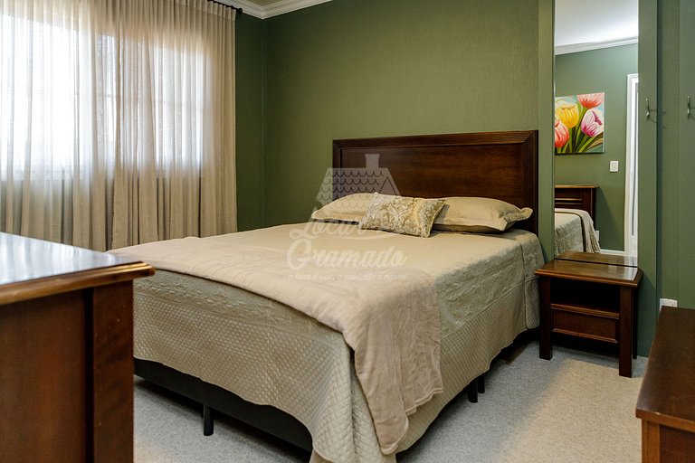Apartamento Gramado Belíssimo 30m da Rua Coberta
