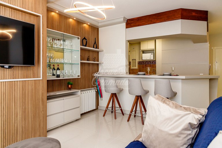 Apartamento Gramado próximo a rua coberta