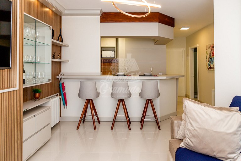 Apartamento Gramado próximo a rua coberta