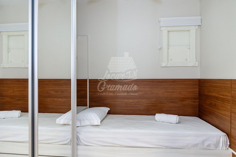 Apartamento Gramado próximo a rua coberta