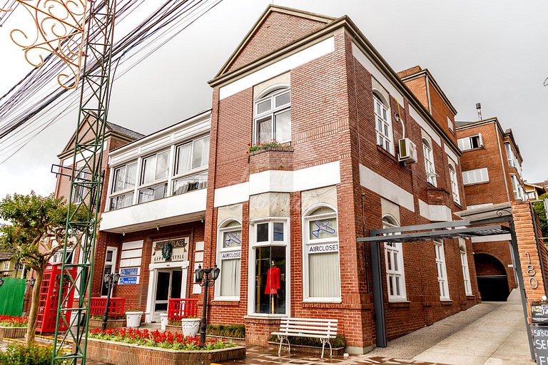 Apartamento Gramado próximo a rua coberta