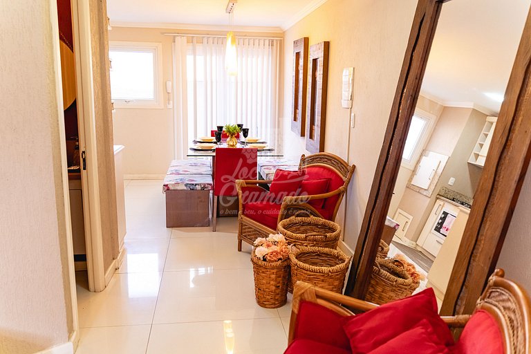 Apartamento, Centro, Canela, 80m da Igreja de Pedra