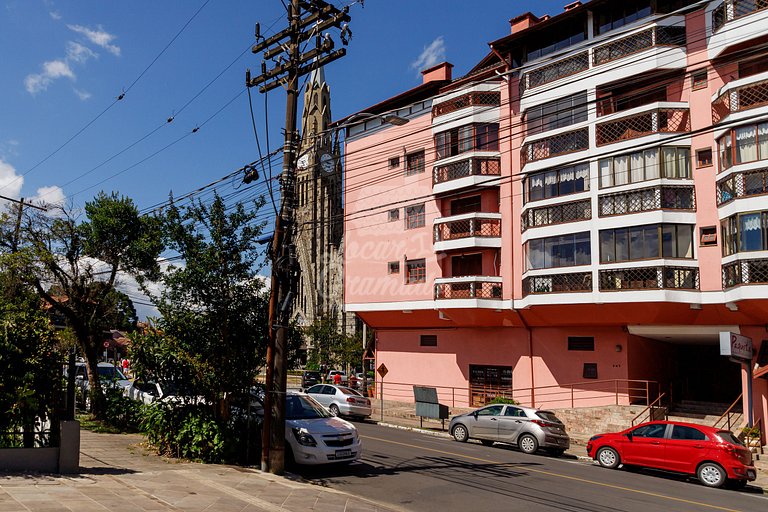 Apartamento, Centro, Canela, 80m da Igreja de Pedra