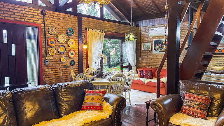 Casa Ampla em Gramado, próxima ao centro