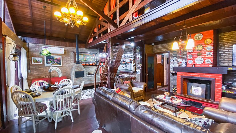 Casa Ampla em Gramado, próxima ao centro