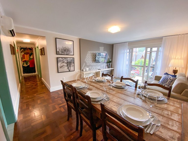 Apartamento a 100m da Rua Coberta