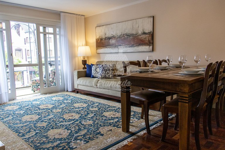 Apartamento a 100m da Rua Coberta