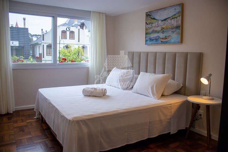 Apartamento a 100m da Rua Coberta