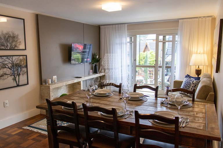 Apartamento a 100m da Rua Coberta