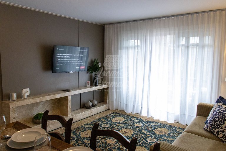 Apartamento a 100m da Rua Coberta