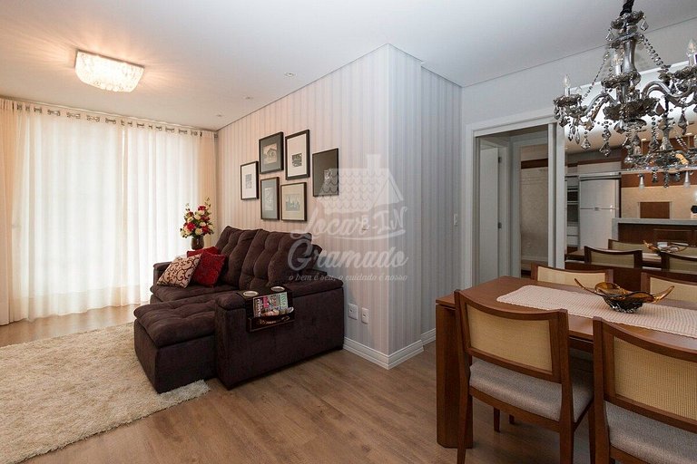 Apartamento 2 Quartos no Centro de Gramado