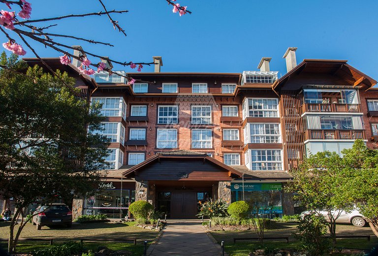 Apartamento Centro, Gramado, 300m da Rua Coberta