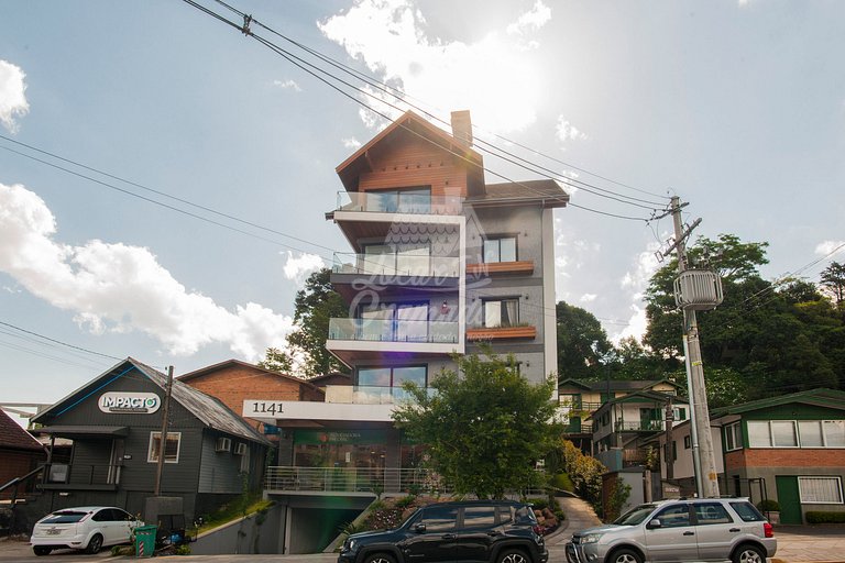 Locar -in Gramado Apto Finesse Centro Lindissimo I