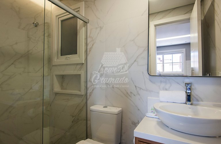 Apartamento Amplo, Gramado, 50m da Igreja de Pedra
