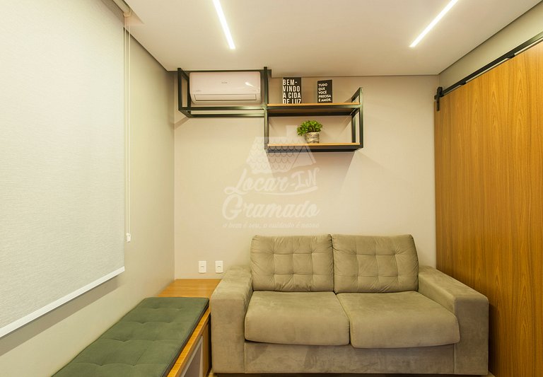 Apartamento Amplo, Gramado, 50m da Igreja de Pedra