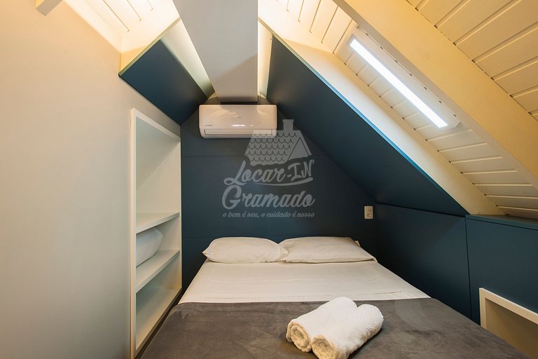 Apartamento Amplo, Gramado, 50m da Igreja de Pedra