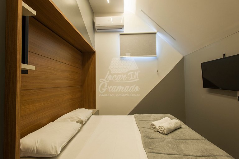 Apartamento Amplo, Gramado, 50m da Igreja de Pedra