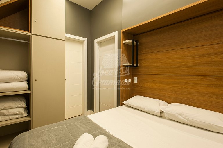 Apartamento Amplo, Gramado, 50m da Igreja de Pedra
