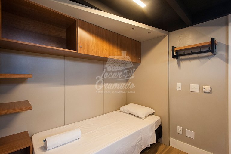 Apartamento Amplo, Gramado, 50m da Igreja de Pedra