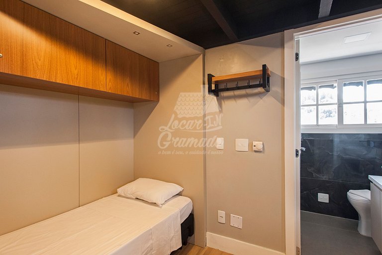 Apartamento Amplo, Gramado, 50m da Igreja de Pedra