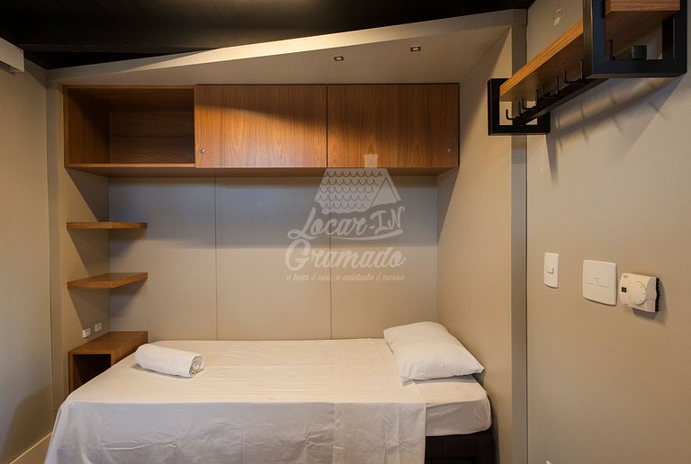 Apartamento Amplo, Gramado, 50m da Igreja de Pedra