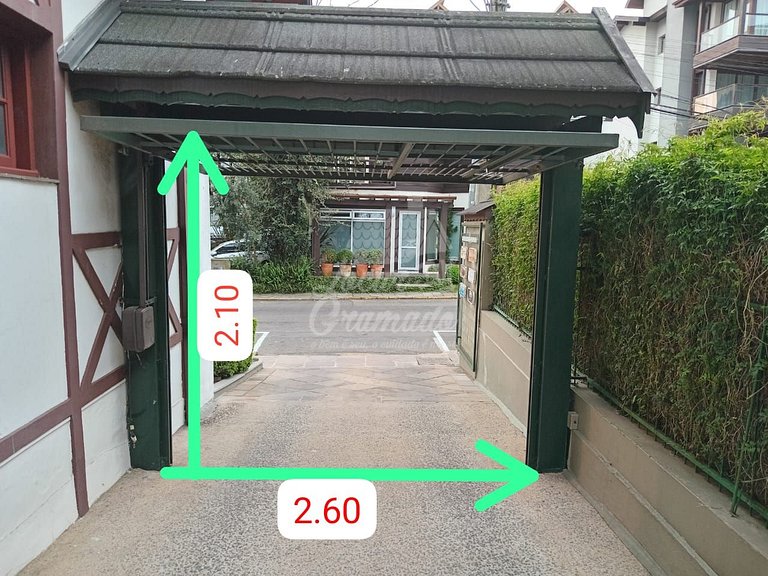 Apartamento Amplo, Gramado, 50m da Igreja de Pedra