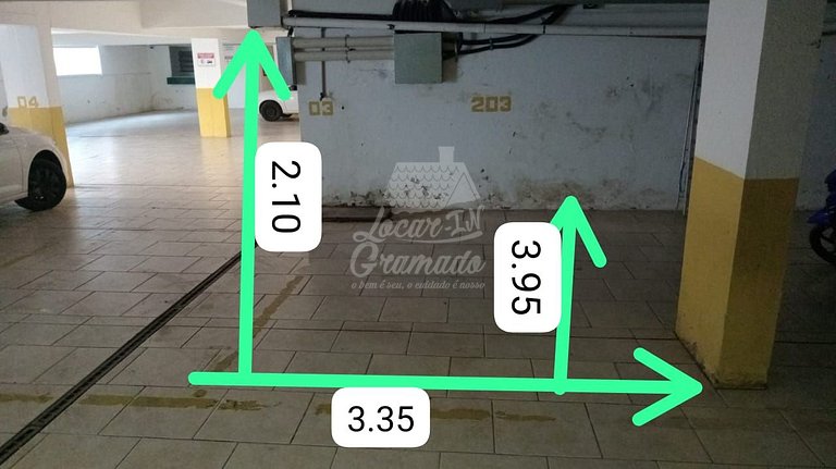 Apartamento Amplo, Gramado, 50m da Igreja de Pedra