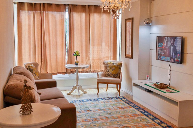 apartamento Gramado Centro - 200 m da Rua Coberta