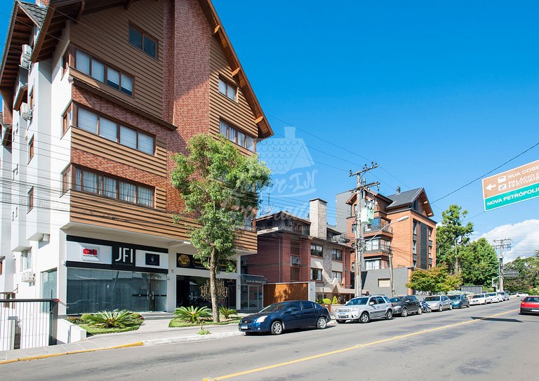 Locar-in Gramado – Solar da Encosta – A 150m da Rua Coberta