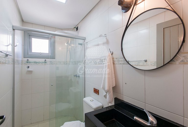 Apartamento Centro de Gramado, próximo a Rua Coberta