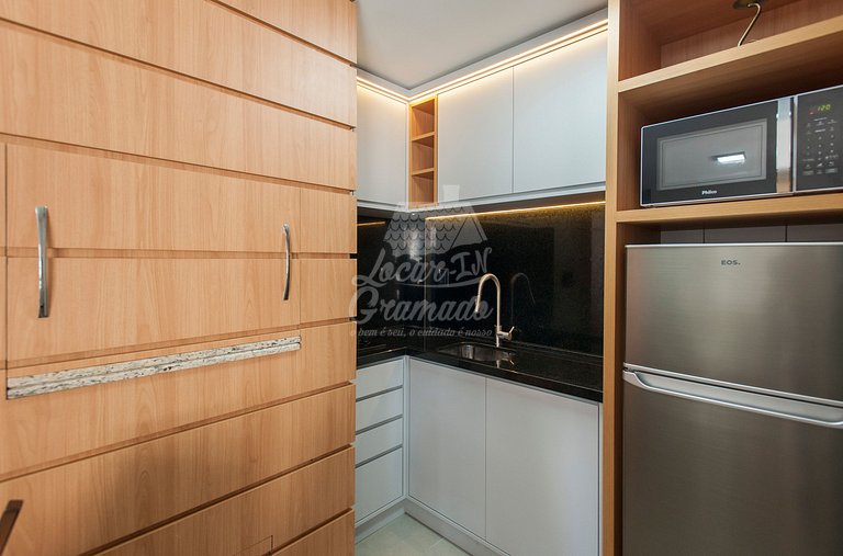 Apartamento Centro de Gramado, próximo a Rua Coberta