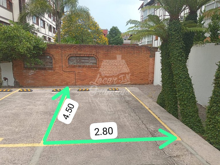 Apartamento Centro de Gramado, próximo a Rua Coberta