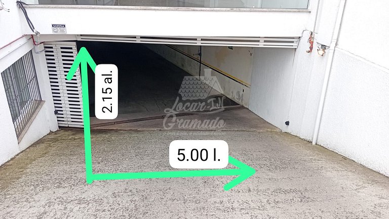 Apartamento p/ 9 Pessoas na Rua Coberta em Gramado RS