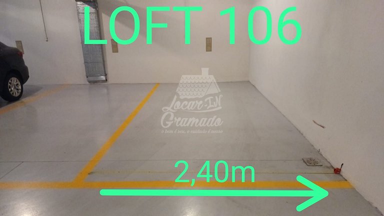 Loft 106 Gramado, próximo a rua coberta